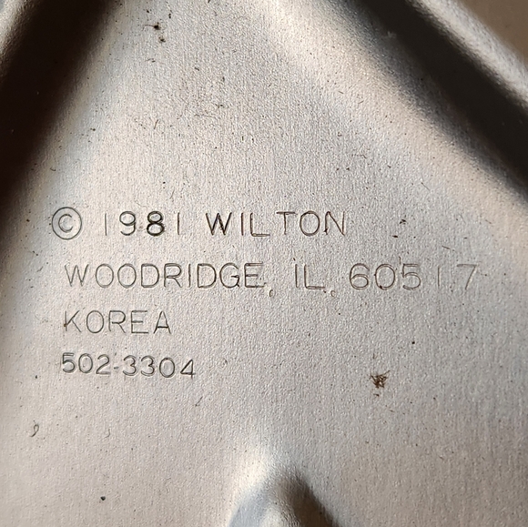 Vintage 1981 NOEL Candle Wilton‎ Cake Pan Mold Retired Christmas - Picture 6 of 6